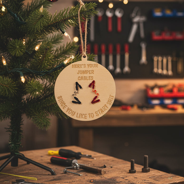 Ornament - Jumper Cables