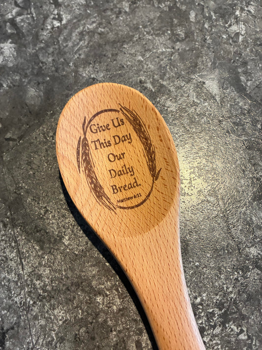 "Give us this day...." Spoon