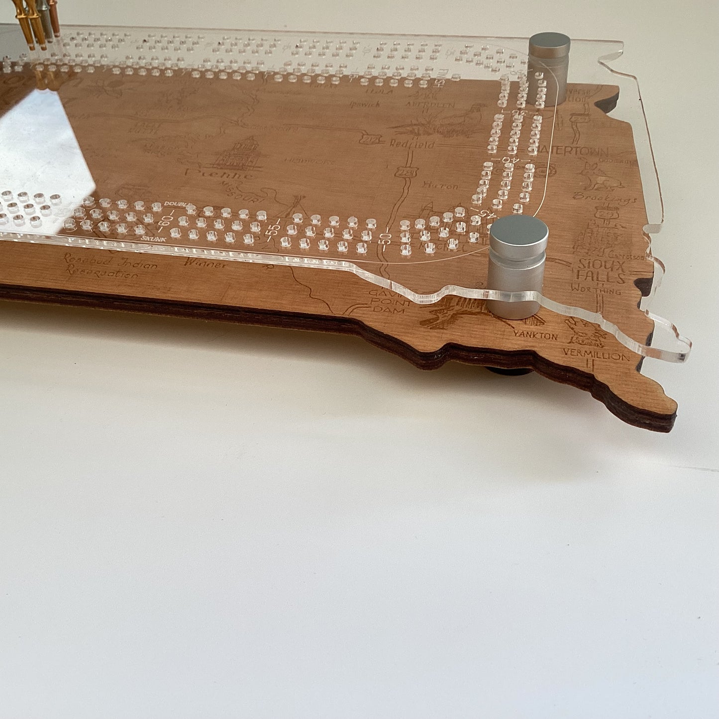 Cribbage Board - South Dakota