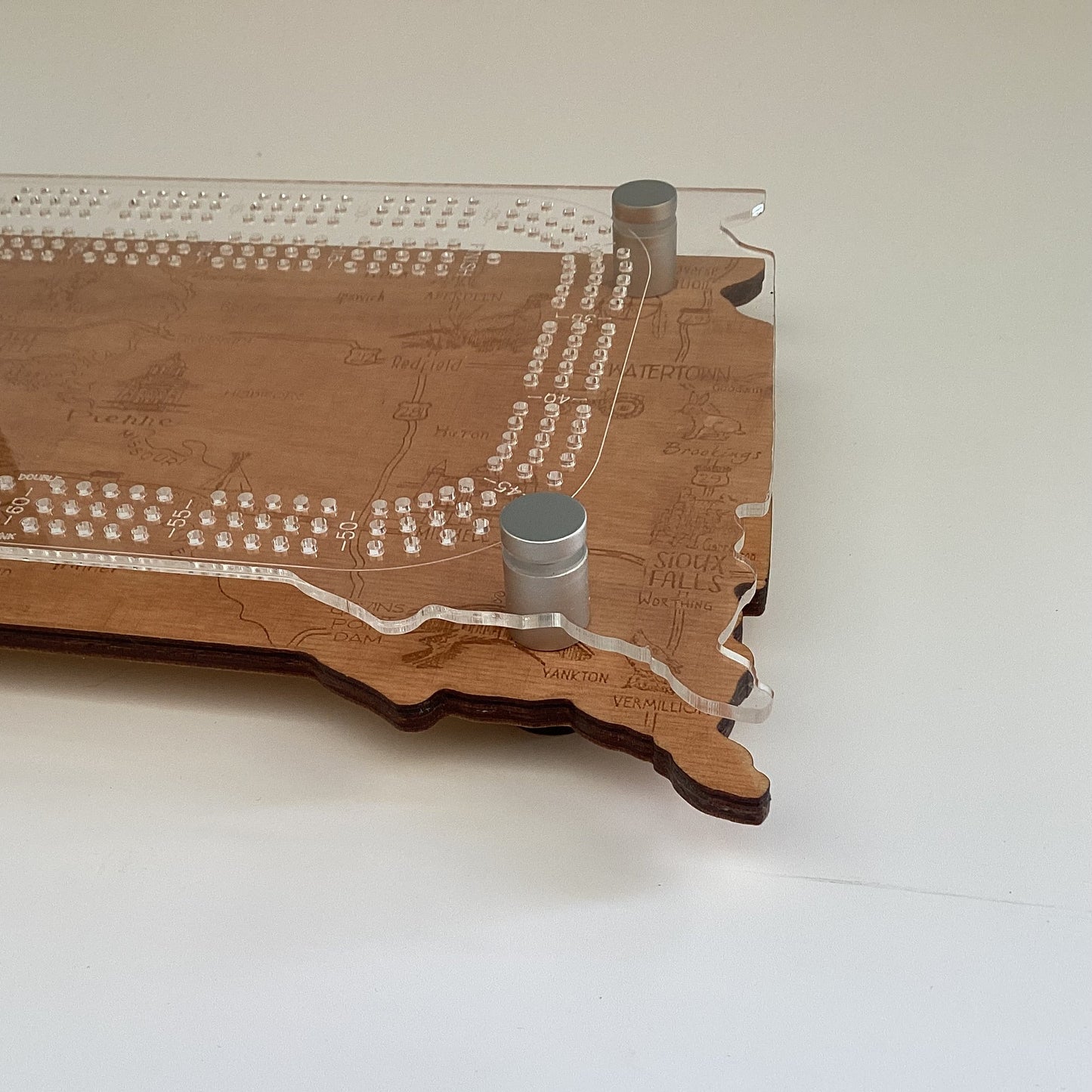 Cribbage Board - South Dakota