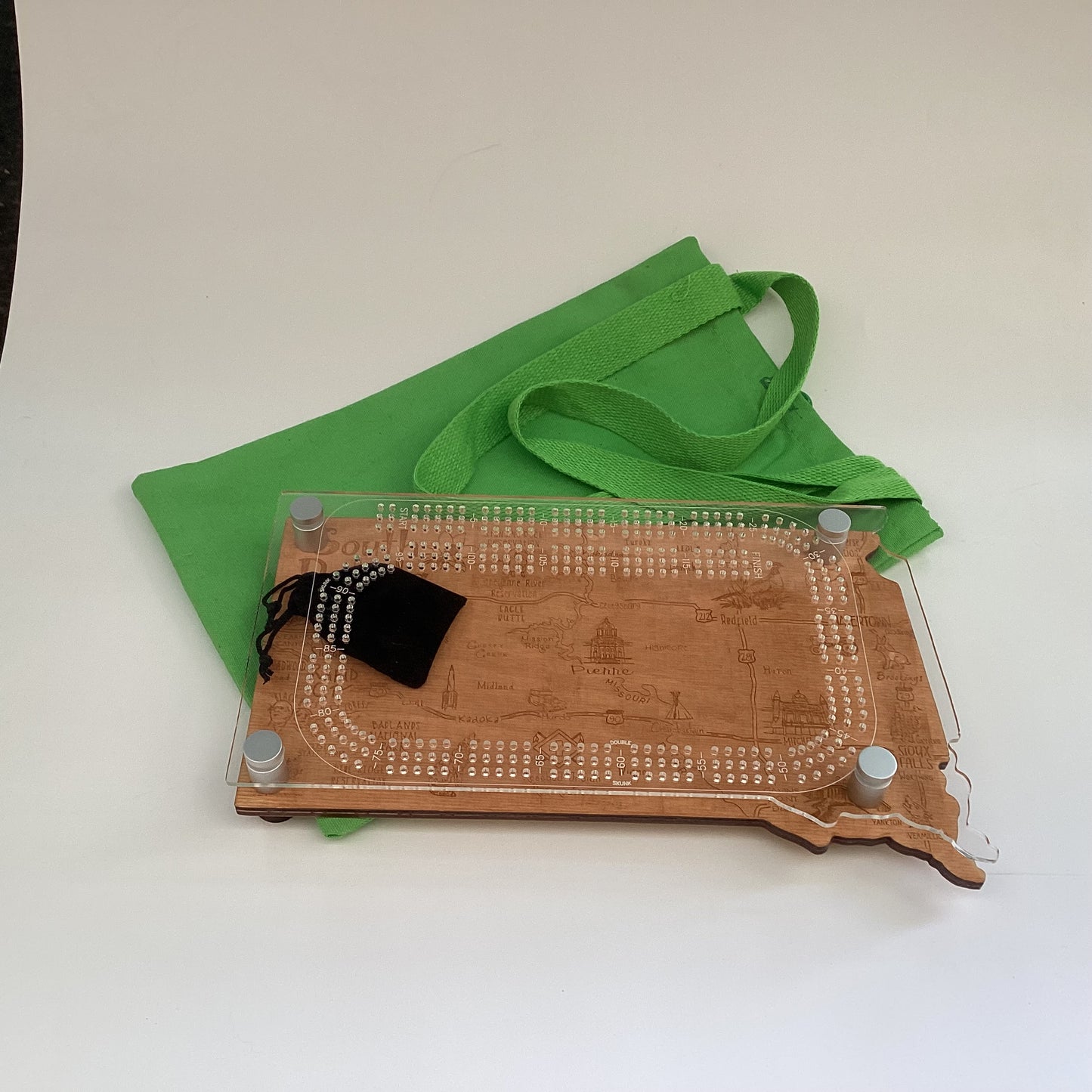 Cribbage Board - South Dakota