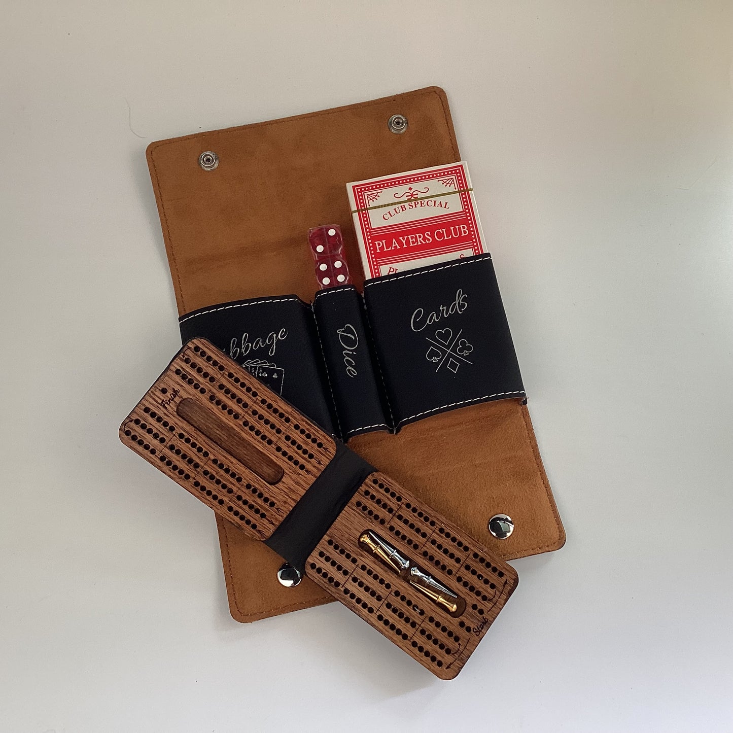 Cribbage/Cards/Dice Travel Games Set