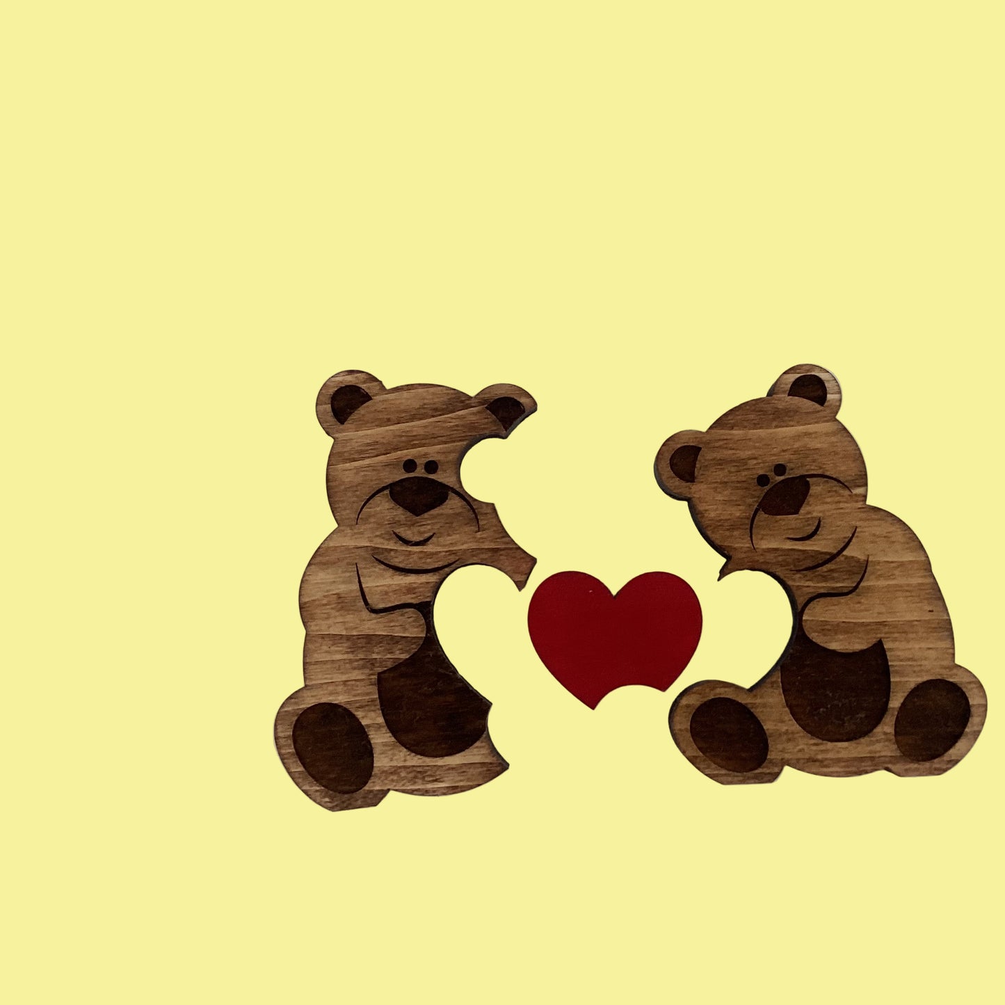 Assorted Animal Heart Puzzles