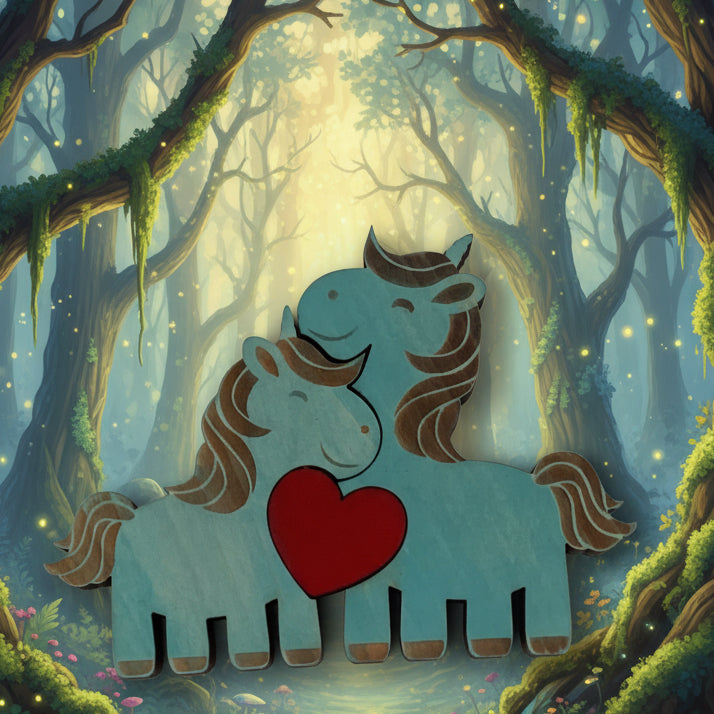 Assorted Animal Heart Puzzles