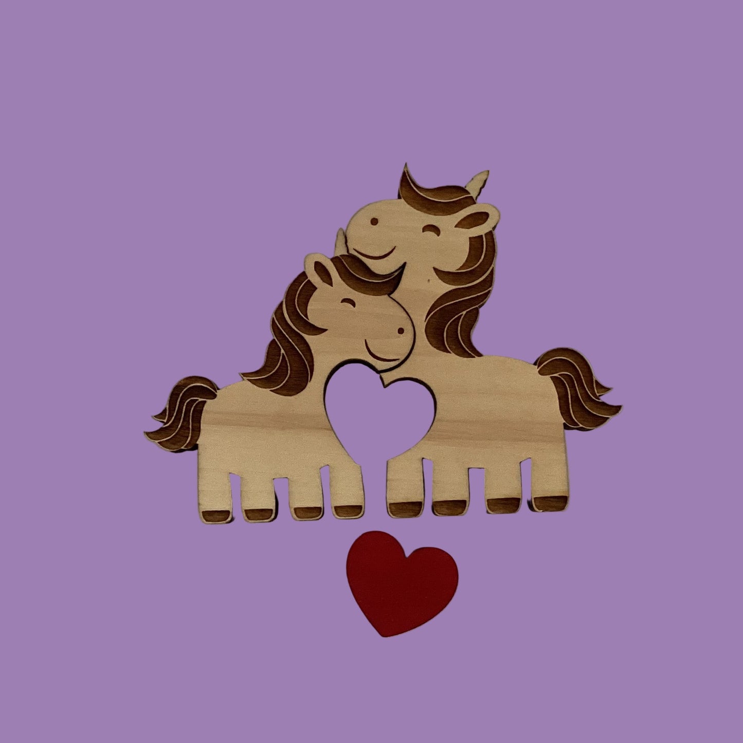 Assorted Animal Heart Puzzles