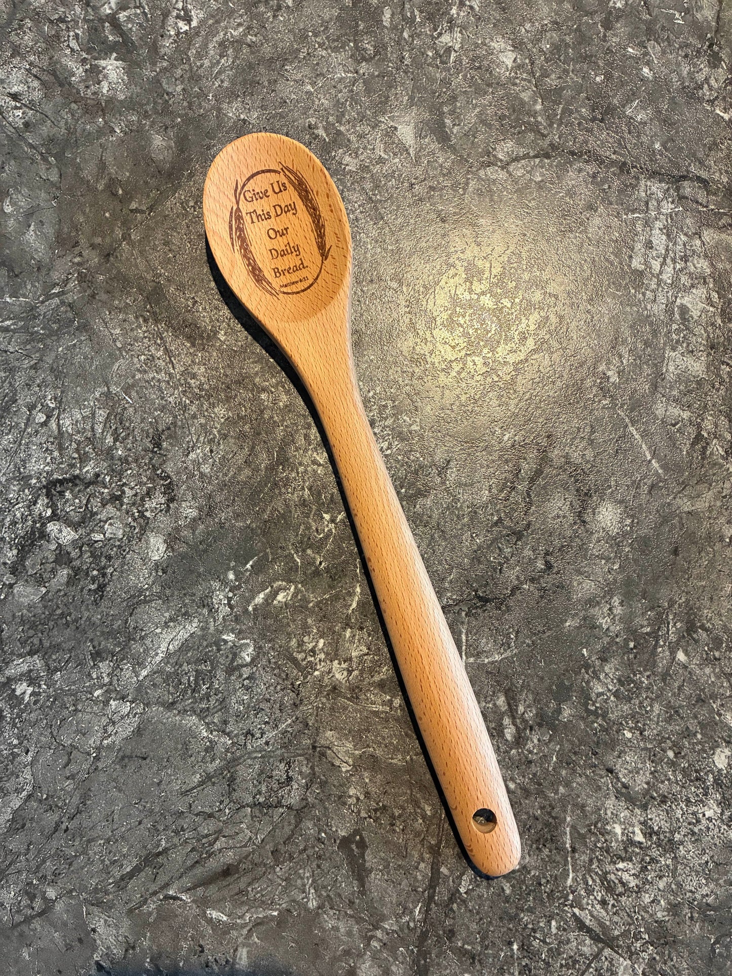 "Give us this day...." Spoon