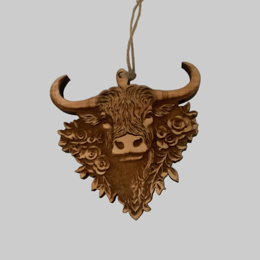 Ornament -Highland Cow